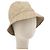 Salvatore Ferragamo Gancini Bucket Hat Canvas Beige Auth 193308A