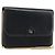 Borsa a tracolla con catena Christian Dior in pelle nera e finiture dorate Auth ep15162 Nero