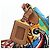 PRADA Venice Pattern Handtasche Canvas Multicolor Gold Authentisch 192606SAV Mehrfarben Golden - Ansicht 18