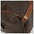 Céline Borsa Boston CELINE in tela Macadam PVC Pelle Marrone Oro Auth 194053 D'oro - vista 13