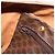 Céline Borsa Boston CELINE in tela Macadam PVC Pelle Marrone Oro Auth 194053 D'oro - vista 21