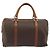 Céline Borsa Boston CELINE in tela Macadam PVC Pelle Marrone Oro Auth 194053 D'oro - vista 3