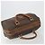 Céline Borsa Boston CELINE in tela Macadam PVC Pelle Marrone Oro Auth 194053 D'oro - vista 6