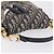Borsa Christian Dior Trotter Saddle 2way Navy Gold Tone Auth ka5351M Blu navy - vista 6