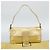 FENDI Bolsa de Ombro Mamma Baguette de Couro com Strass Dourado Auth yk20666SAM - vista 25