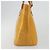 LOUIS VUITTON Borsa Monogram Vernis Houston Lime Yellow M91055 Auth ep15500 D'oro - vista 5