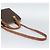 Céline Borsa CELINE Macadam in PVC e pelle 2way Marrone Tonalità Oro Auth ep15277 - vista 9