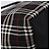 Borsa Tote Burberrys Nova Check Blue Label in nylon nero e argento Auth kk690A - vista 12