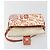 Borsa a Spalla FENDI Mamma Baguette in Tela e Sequins Arancione Argento Auth 187605SM - vista 17