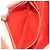 Borsa a Spalla FENDI Mamma Baguette in Tela e Sequins Arancione Argento Auth 187605SM - vista 24
