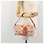 Borsa a Spalla FENDI Mamma Baguette in Tela e Sequins Arancione Argento Auth 187605SM - vista 27