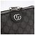 Borsa a tracolla GUCCI GG Supreme in PVC e pelle Grigio Argento 699439 Auth ka5448A Marrone - vista 15