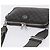 Borsa a tracolla GUCCI GG Supreme in PVC e pelle Grigio Argento 699439 Auth ka5448A Marrone - vista 6