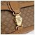 Céline Borsa a tracolla CELINE Macadam Canvas PVC Beige Oro Autentica ki6762 D'oro - vista 14