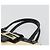 Borsa GUCCI Patent Beige Black 002 1103 Auth ep15459 Nero - vista 9