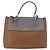 PRADA Handtasche aus Leder 2way Braun Silber Auth ka5368V - Ansicht 2