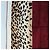 Sciarpa in seta Christian Dior stampa leopardata Bordeaux Auth am12187M Bordò - vista 5
