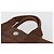 Hermès HERMES Her Line PM Handtasche aus Canvas Braun Silber Authentisch 192649A - Ansicht 8