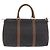 Borsa Boston Christian Dior in Tela Honeycomb PVC Nero Oro Auth 193070 - vista 3