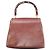 Bamboo Bolsa Gucci de couro com alça de bambu Marrom - vista 3