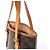Borsa a tracolla Louis Vuitton Bucket PM Monogram Canvas Marrone M42238 Beige - vista 5