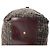 Borsa da viaggio FENDI in tela Zucca e pelle marrone - vista 11