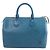Borsa Louis Vuitton Speedy 25 Epi Leather Blu M43015