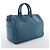 Borsa Louis Vuitton Speedy 25 Epi Leather Blu M43015 - vista 4