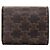 Céline Celine Small Flap Wallet Triomphe in Braun PVC - Ansicht 2