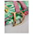 Christian Dior Borsa Saddle 2003 Stampa Floreale e Koi Rosa D'oro Verde - vista 15