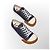 Sneakers Loewe denim blu navy Bianco