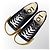 Sneakers Loewe denim blu navy Bianco - vista 4