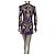 Mini abito in seta con paillettes decorate Balmain FR 38 Usato - vista 2