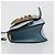 Miu Miu Madras Crystal Buckle Leather Small Blu - vista 4