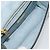 Miu Miu Madras Crystal Buckle Leather Small Blu - vista 5