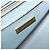 Miu Miu Madras Crystal Buckle Leather Small Blu - vista 6