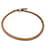 Hermès Choker Hermes Tournis en cuir Tournis Marron  - vue 4