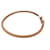 Hermès Choker Hermes Tournis en cuir Tournis Marron  - vue 5