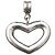 Autre Marque Agatha Paris Pendente a Cuore in Argento