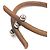 Hermès Pulseira Lock Hermes em couro e metal Marrom - vista 6