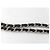 Chanel Wallet on Chain gestepptes Lackleder medium Schwarz - Ansicht 4
