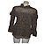 Ganni langärmelige Bluse mit Blumenprint Schwarz
