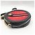 Gucci Ophidia Mini Borsa a Tracolla in Scamosciato e Pelle Rosso - vista 6