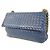 Bottega Veneta Olimpia Intrecciato Microstuds Lambskin Small Bleu - vue 6