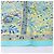 Foulard in seta Hermès Carré 90 "Au Pays des Oiseaux Fleurs" blu - vista 6