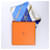 Hermès Carré 90 "Clic Clac" Seidentuch in Blau  - Ansicht 15