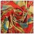 Foulard in seta Hermès Carré 90 "Epaulettes" in Rosso - vista 14