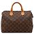 Borsa Louis Vuitton Speedy 30 Monogram Canvas Marrone Monogramma