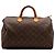 Borsa Louis Vuitton Speedy 30 Monogram Canvas Marrone Monogramma