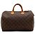 Borsa Louis Vuitton Speedy 30 Monogram Canvas Marrone Monogramma